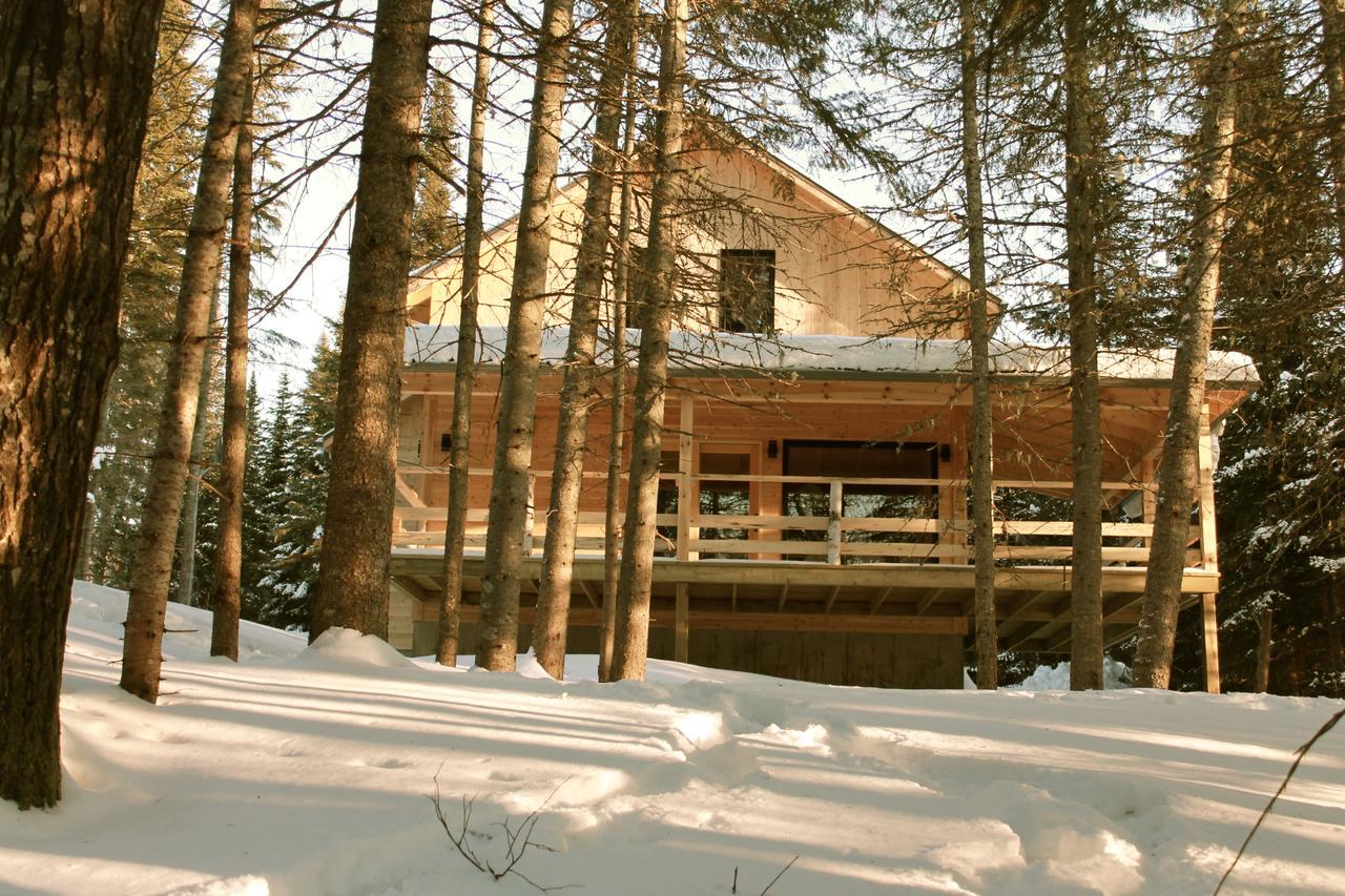 לה מלבאי Les Bouleaux - Les Chalets Spa Canada מראה חיצוני תמונה